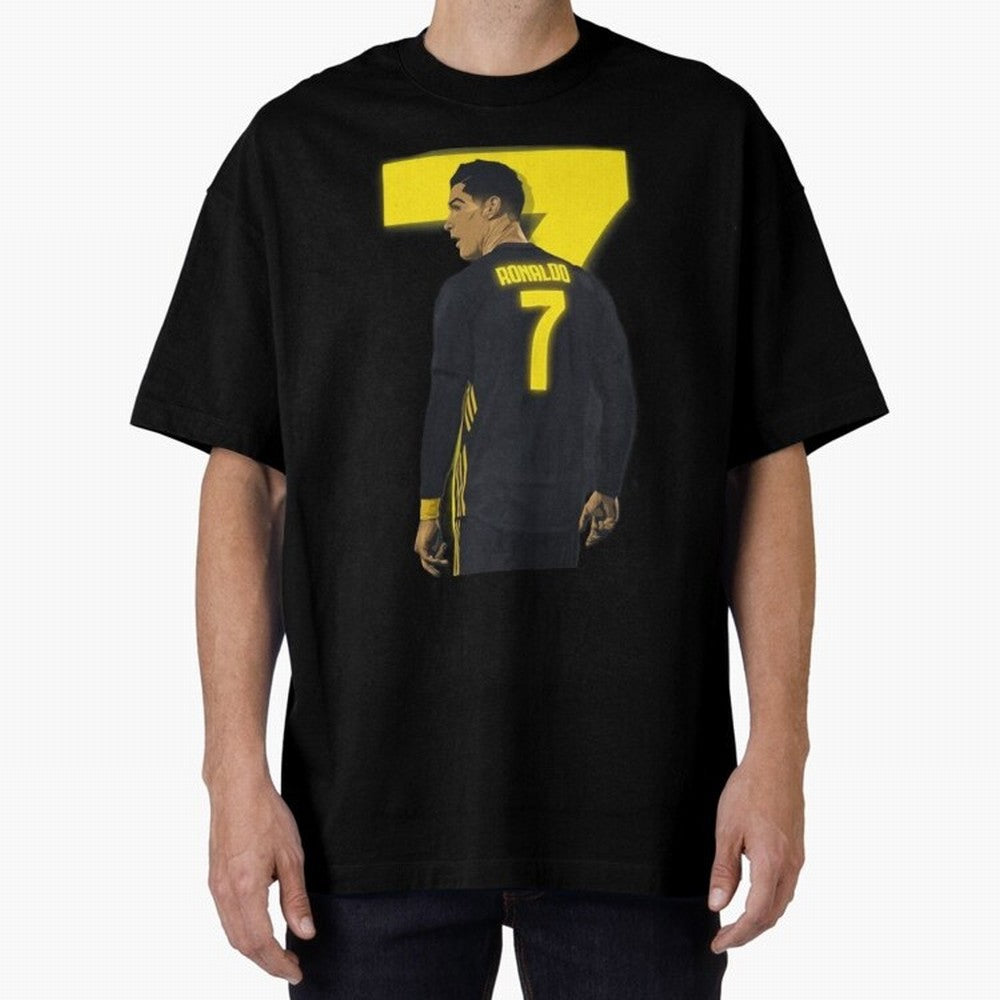 CR7 cristiano ronaldo logo Oversized T-Shirt Carry the Colors and Pride of FIFA World Cup 2026 USA Canada Mexico Connected to Mbappe and Neymar, Argentina Energy, Stadium Memories, Football Loyalty, International Chants and Championship Tradition;