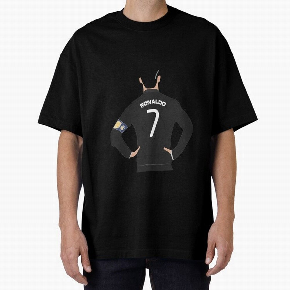 Siuuu CR7 funny Oversized T-Shirt Carry the Dream of FIFA World Cup 2026 USA Canada Mexico for Fans of Messi, CR7 and Mbappe and Spain and Netherlands, Bringing Soccer Culture, Superstar Moments, National Team Dreams and Competitive Fire; Built for