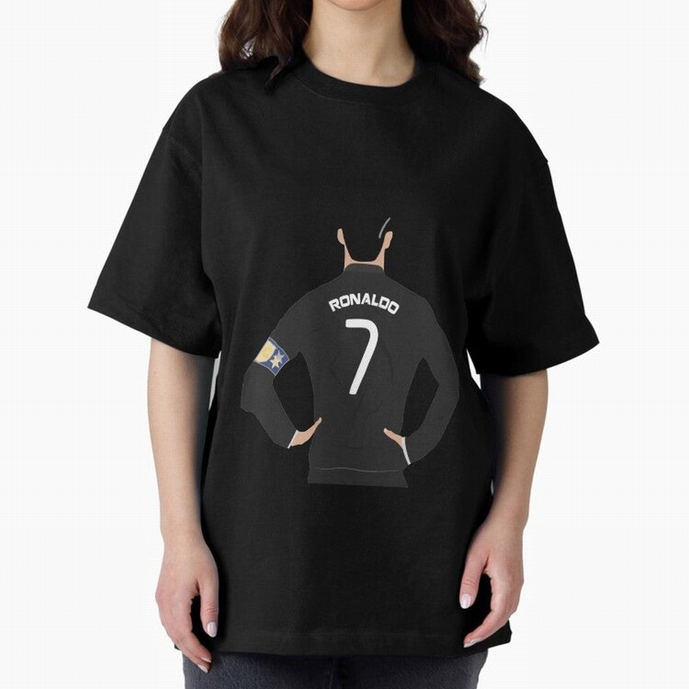 Siuuu CR7 funny Oversized T-Shirt Carry the Dream of FIFA World Cup 2026 USA Canada Mexico for Fans of Messi, CR7 and Mbappe and Spain and Netherlands, Bringing Soccer Culture, Superstar Moments, National Team Dreams and Competitive Fire; Built for