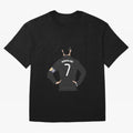 Siuuu CR7 funny Oversized T-Shirt Carry the Dream of FIFA World Cup 2026 USA Canada Mexico for Fans of Messi, CR7 and Mbappe and Spain and Netherlands, Bringing Soccer Culture, Superstar Moments, National Team Dreams and Competitive Fire; Built for