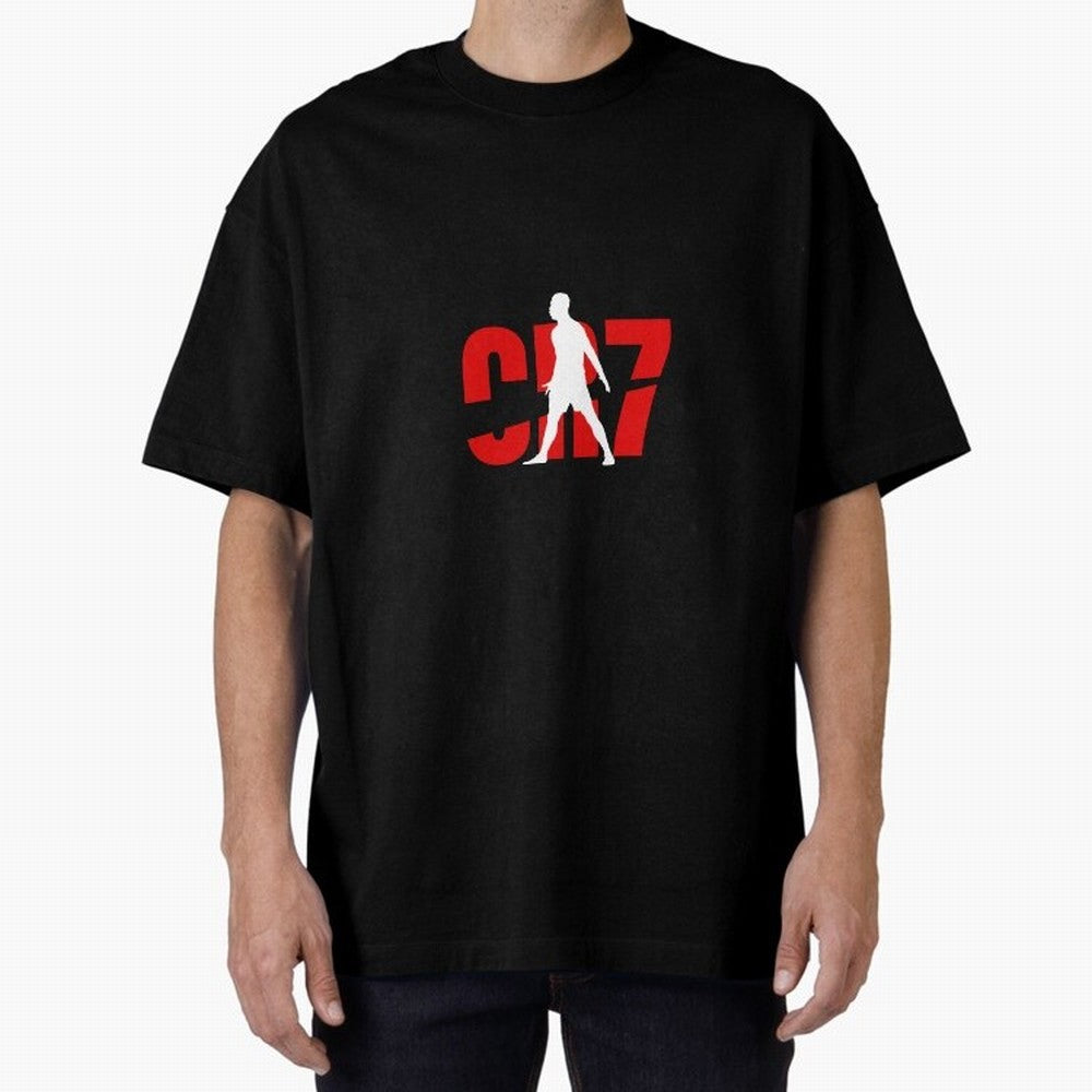 cristiano Ronaldo T-shirt Oversized T-Shirt Cheer for Global Football Passion for FIFA World Cup 2026 USA Canada Mexico, Driven by Cristiano Ronaldo, Spain, Retro Football Energy, Iconic Rivalries, Trophy Chase Drama and Stadium Atmosphere; Created