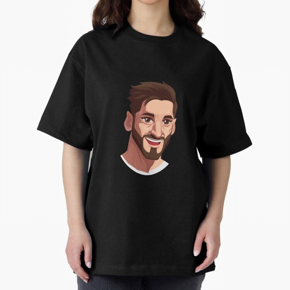 Cristiano Ronaldo Vetor Art Graphics Design Oversized T-Shirt Share Match Day Hype around FIFA World Cup 2026 Group Stage, Haaland and Mbappe, Germany, Football Festival Excitement, Trophy Ambitions, Country Rivalries and Star Player Buzz; Perfect