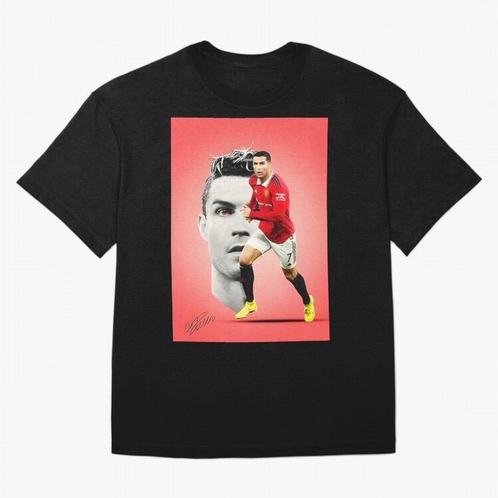 Cr7 Oversized T-Shirt Honor Football Greatness during FIFA World Cup 2026 for Fans of Mbappe and Brazil, Bringing Football History, Final Match Energy, Crowd Noise and Once in a Lifetime Moments; Perfect for Supporters Who Want Bold Football