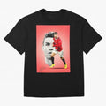 Cr7 Oversized T-Shirt Honor Football Greatness during FIFA World Cup 2026 for Fans of Mbappe and Brazil, Bringing Football History, Final Match Energy, Crowd Noise and Once in a Lifetime Moments; Perfect for Supporters Who Want Bold Football
