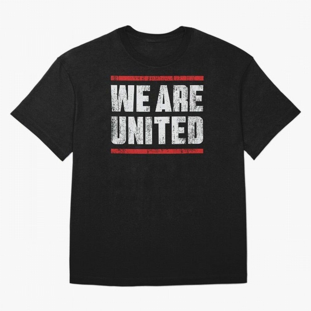 We Are United Oversized T-Shirt Cheer for Global Football Passion for FIFA World Cup 2026, Connected to CR7 and Messi, Argentina, Tournament Hype, Historic Matchups, Family Viewing Parties and Global Sports Pride; Created for Match Day Parties,