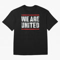 We Are United Oversized T-Shirt Cheer for Global Football Passion for FIFA World Cup 2026, Connected to CR7 and Messi, Argentina, Tournament Hype, Historic Matchups, Family Viewing Parties and Global Sports Pride; Created for Match Day Parties,