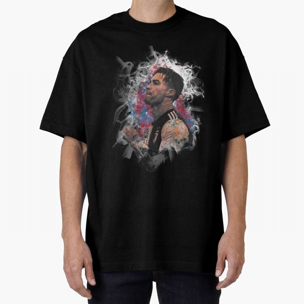 Cristiano Ronaldo pop art painting of ronaldo Oversized T-Shirt Support Iconic Players in FIFA World Cup 2026 Spirit, Built around Argentina, France and Brazil, Neymar, Haaland and Cristiano Ronaldo, Football Passion, Legendary Performances,