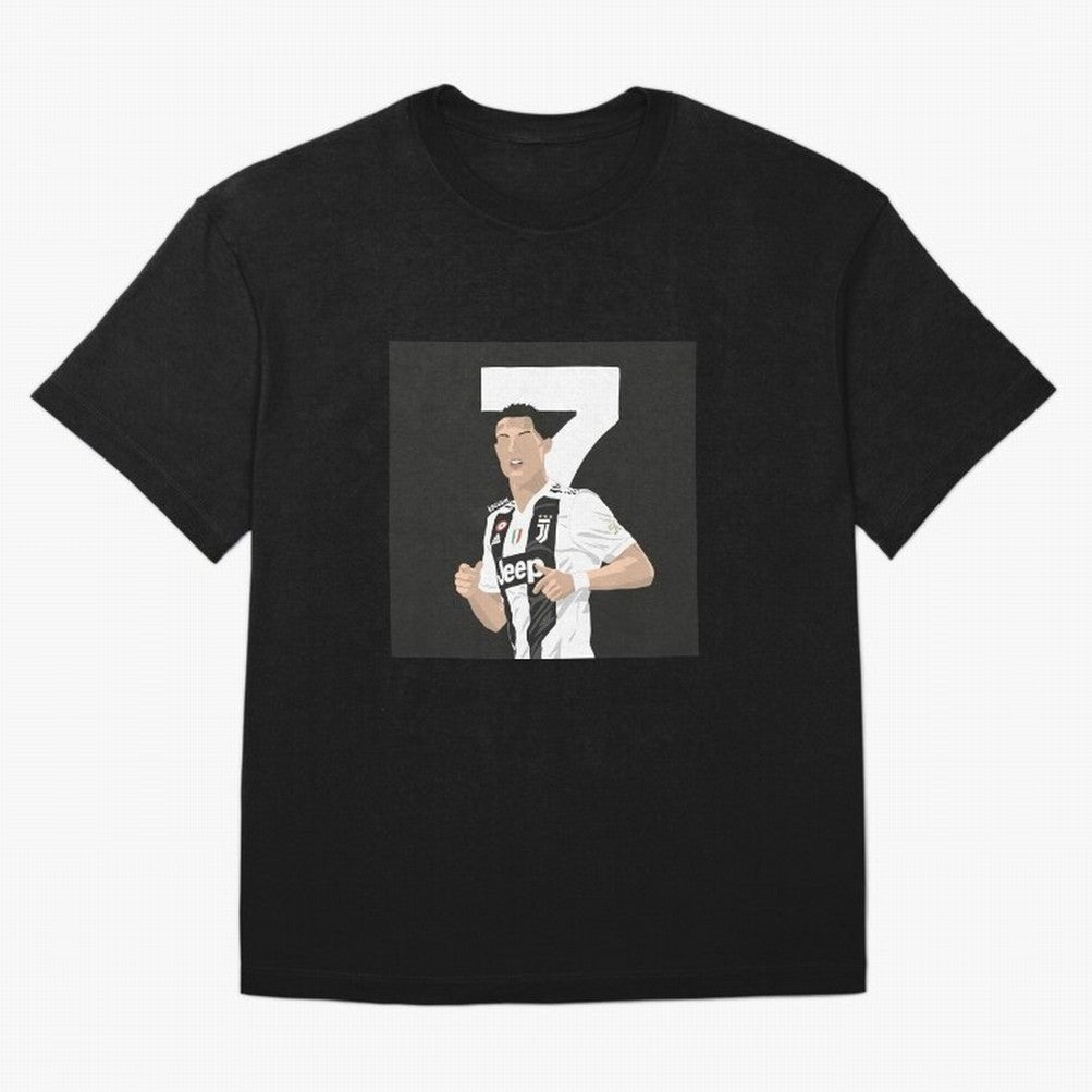Cristiano Ronaldo Oversized T-Shirt Represent the Passion of Global Football Passion for FIFA World Cup 2026 Group Stage, Driven by Neymar, Haaland and Cristiano Ronaldo, France and Portugal, Fan Favorite Moments, National Team Passion, Big Match