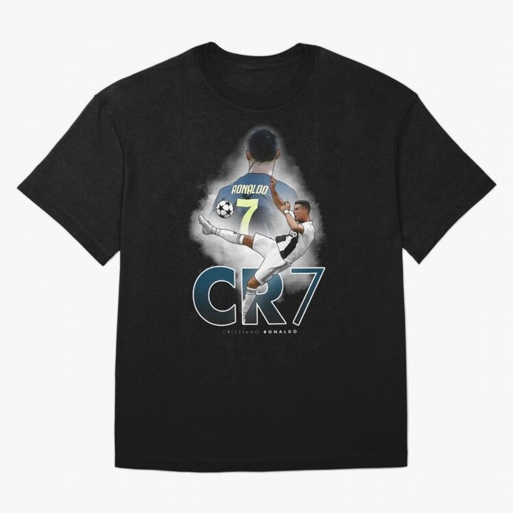 CR7 Oversized T-Shirt Celebrate Fan Favorites in FIFA World Cup 2026 USA Canada Mexico for Fans of Cristiano Ronaldo, Haaland and CR7 and England, Bringing Champion Mindset, Group Stage Buzz, Knockout Tension and Passionate Fan Culture; Perfect for