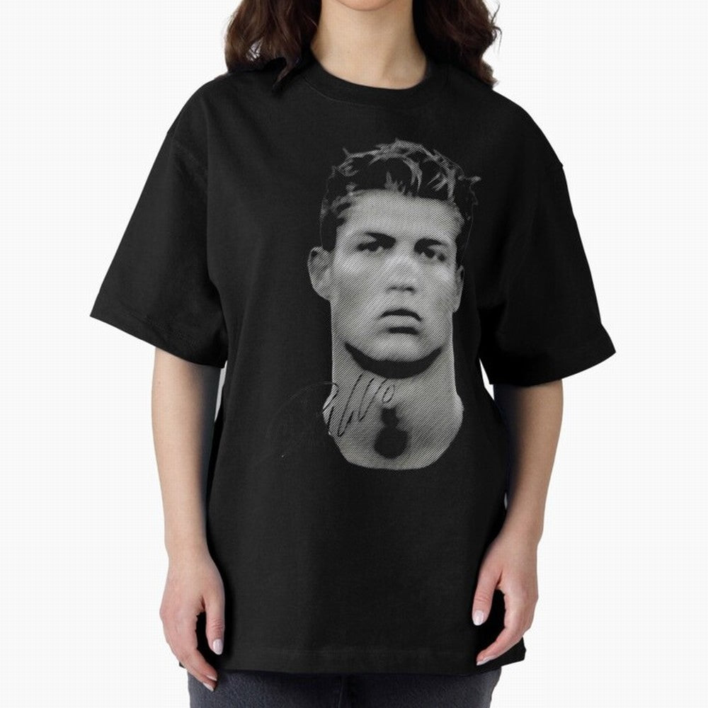 Cr7 Oversized T-Shirt Show Match Day Excitement for Global Football Passion for FIFA World Cup 2026, Connected to Messi and Cristiano Ronaldo, Spain and Netherlands, Worldwide Fan Energy, Dramatic Goals, Stadium Lights and Championship