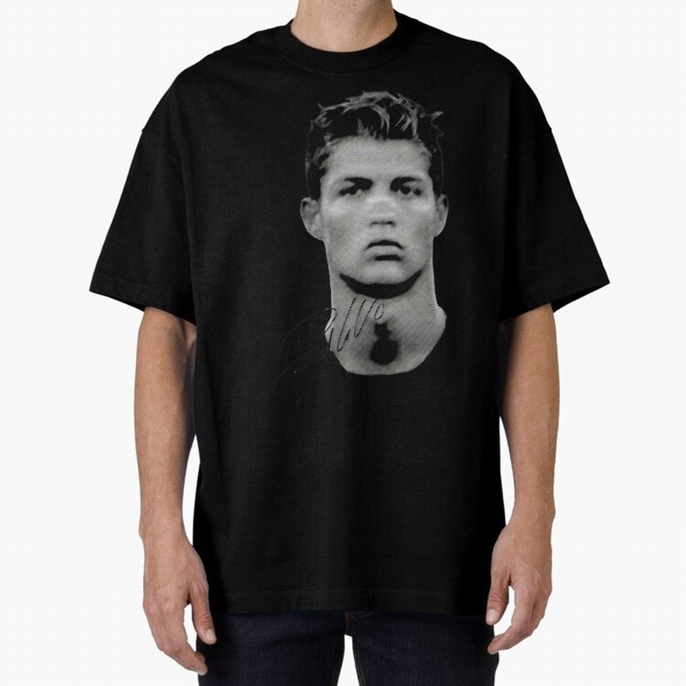 Cr7 Oversized T-Shirt Show Match Day Excitement for Global Football Passion for FIFA World Cup 2026, Connected to Messi and Cristiano Ronaldo, Spain and Netherlands, Worldwide Fan Energy, Dramatic Goals, Stadium Lights and Championship