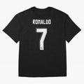 CR7, Cristiano Ronaldo, Cristiano, Ronaldo, oro, portugal, 7, number, dorsal Oversized T-Shirt Spotlight Match Day Hype around FIFA World Cup 2026 Group Stage, Cristiano Ronaldo, Haaland and CR7, England and Germany, Football Passion, Legendary