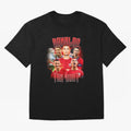 Cristiano Ronaldo The Goat Bootleg Oversized T-Shirt Keep the Legacy of the FIFA World Cup 2026 USA Canada Mexico Journey through Haaland and Mbappe Highlights, England and Germany Pride, Worldwide Fan Energy, Dramatic Goals, Stadium Lights and