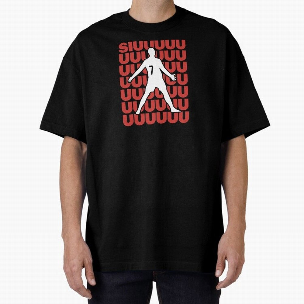 SIUUUUUU! Ronaldo Oversized T-Shirt Keep the Legacy of the FIFA World Cup 2026 USA Canada Mexico Journey through Mbappe Highlights, Brazil Pride, Stadium Chants, National Pride, Trophy Dreams and Unforgettable Football Memories; Made for Collectors