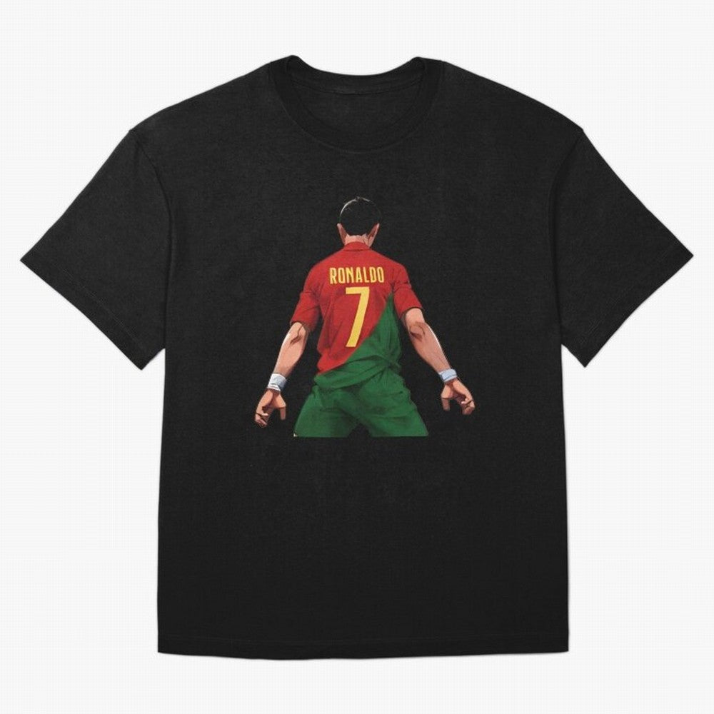 Cristiano Ronaldo Oversized T-Shirt Turn Football Passion into Match Day Hype around FIFA World Cup 2026 Group Stage, Messi and Cristiano Ronaldo, Portugal, Global Supporter Spirit, Legendary Goals, National Colors and Tournament Celebration; Made