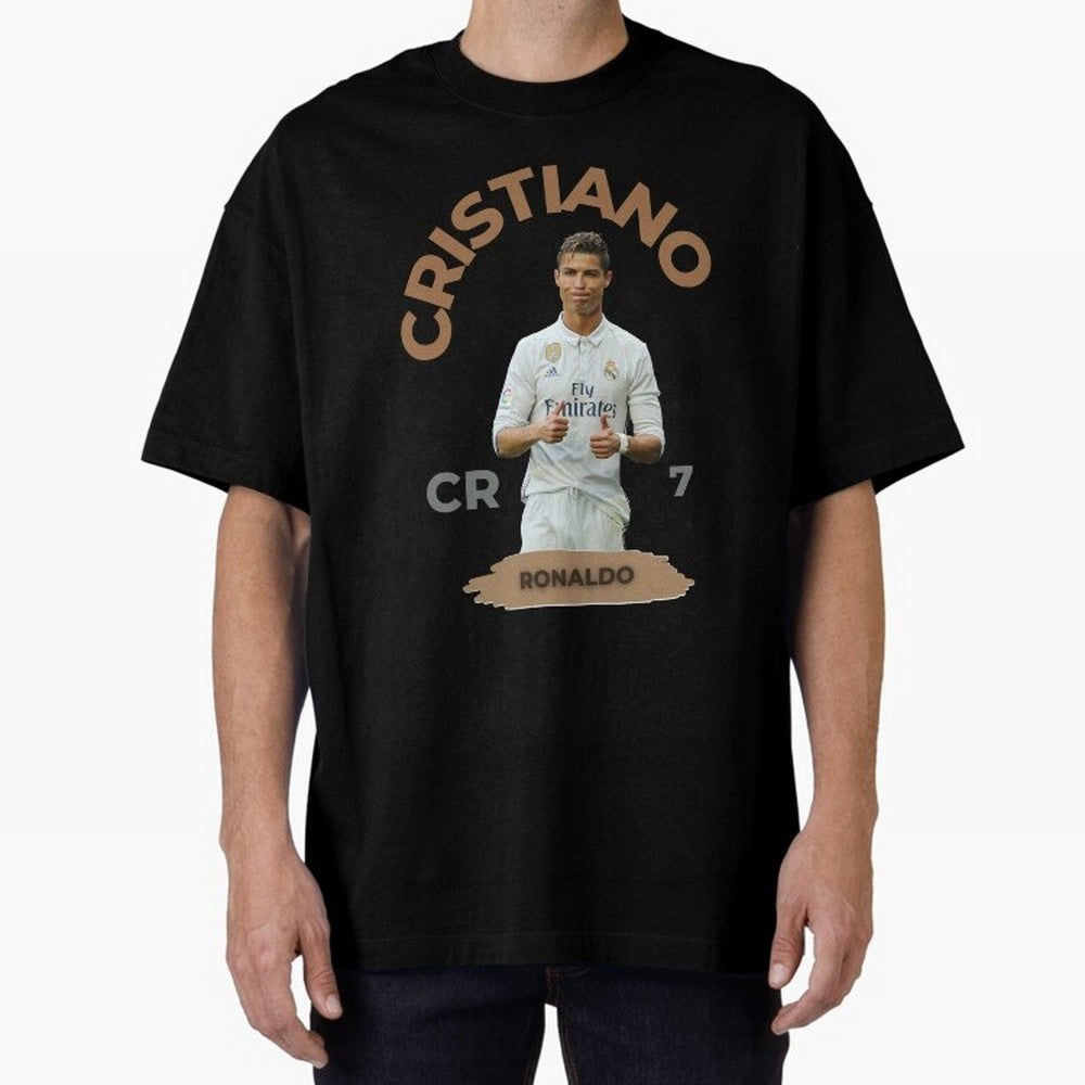 Essential Cristiano Ronaldo Siuuu Oversized T-Shirt Bring International Match Energy to FIFA World Cup 2026 USA Canada Mexico Spirit, Built around England, Cristiano Ronaldo, Worldwide Fan Energy, Dramatic Goals, Stadium Lights and Championship