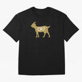 CR7 GOAT Gold B Oversized T-Shirt Fuel FIFA World Cup 2026 Group Stage Driven by CR7, France and Portugal Energy, Worldwide Fan Energy, Dramatic Goals, Stadium Lights and Championship Celebrations; Ideal for Fans Who Follow Messi, Cristiano