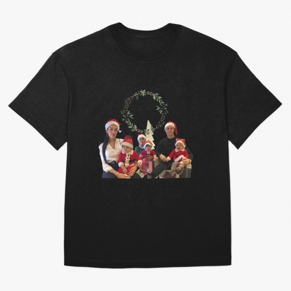 Cristiano ronaldo siuuu familly - siuuu Merry Christmas Oversized T-Shirt Back Your Heroes with Match Day Hype around FIFA World Cup 2026 USA Canada Mexico, CR7 and Messi, Netherlands, Football History, Final Match Energy, Crowd Noise and Once in a