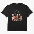 Cristiano ronaldo siuuu familly - siuuu Merry Christmas Oversized T-Shirt Back Your Heroes with Match Day Hype around FIFA World Cup 2026 USA Canada Mexico, CR7 and Messi, Netherlands, Football History, Final Match Energy, Crowd Noise and Once in a