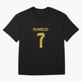 Cristiano Ronaldo 2024 Oversized T-Shirt Live the Energy of Match Day Hype around FIFA World Cup 2026, Cristiano Ronaldo, Haaland and CR7, England, Global Supporter Spirit, Legendary Goals, National Colors and Tournament Celebration; Perfect for