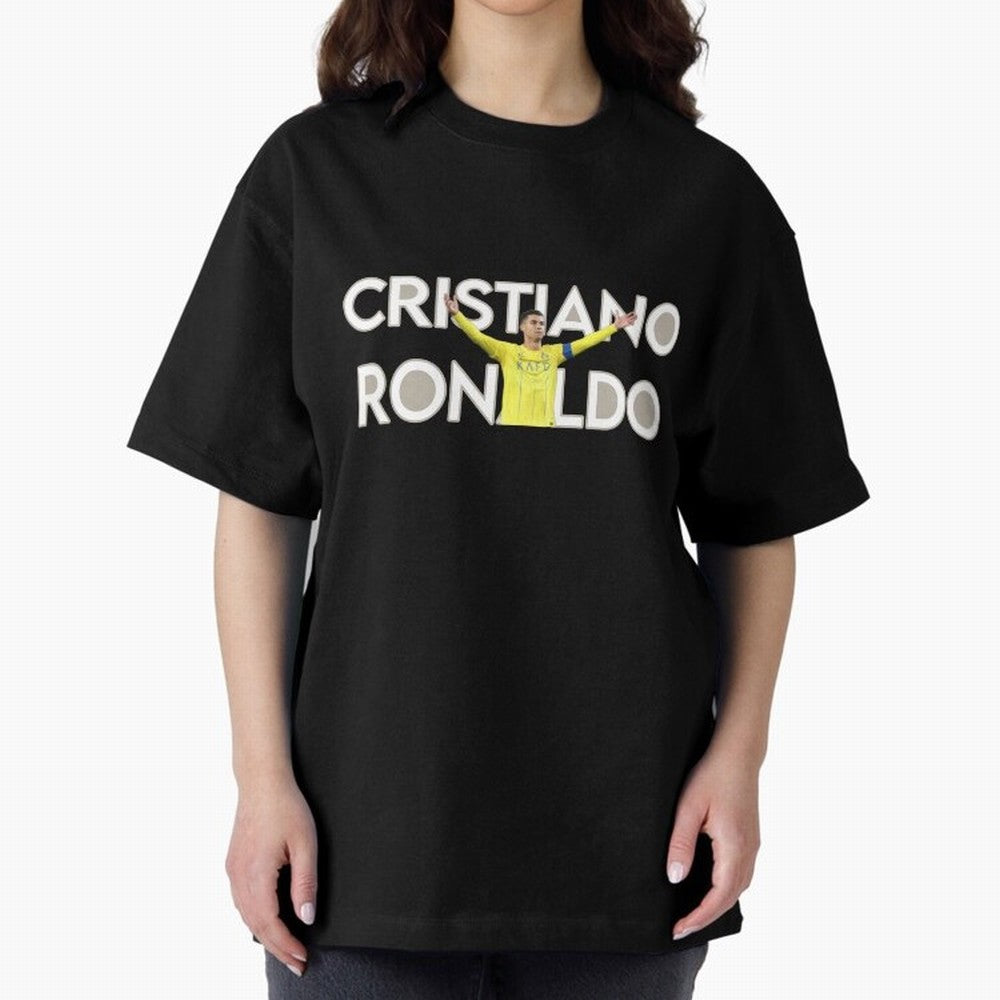 Cristiano Ronaldo Oversized T-Shirt Relive the FIFA World Cup 2026 Group Stage Journey through Messi and Cristiano Ronaldo Highlights, Spain Pride, Game Day Rituals, Football Legends, Country Pride and the Road to the Final; Perfect for Fans,