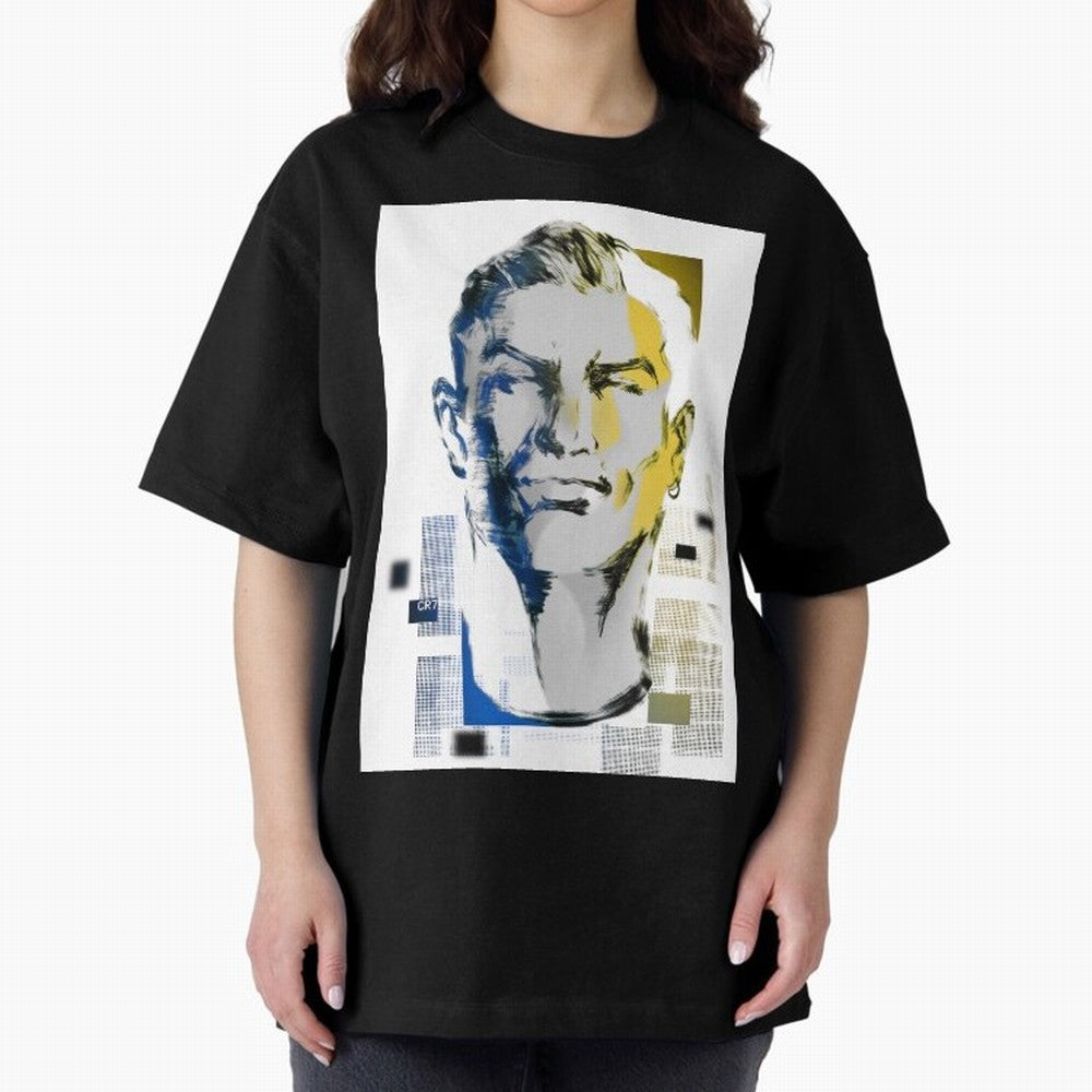 CR7 Oversized T-Shirt Turn Up for Global Football Passion for FIFA World Cup 2026 USA Canada Mexico, Made for Neymar, Haaland and Cristiano Ronaldo, Argentina, Worldwide Fan Energy, Dramatic Goals, Stadium Lights and Championship Celebrations;