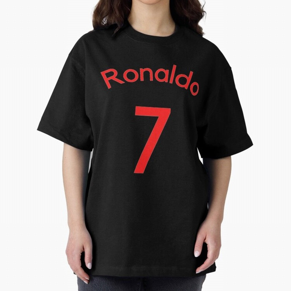 Copy of Ronaldo Manchester United Oversized T-Shirt Feel the Heartbeat of Global Football Passion for FIFA World Cup 2026 Group Stage, Made for CR7 and Messi, Netherlands, Championship Spirit, Famous Goals, Roaring Crowds and International Football
