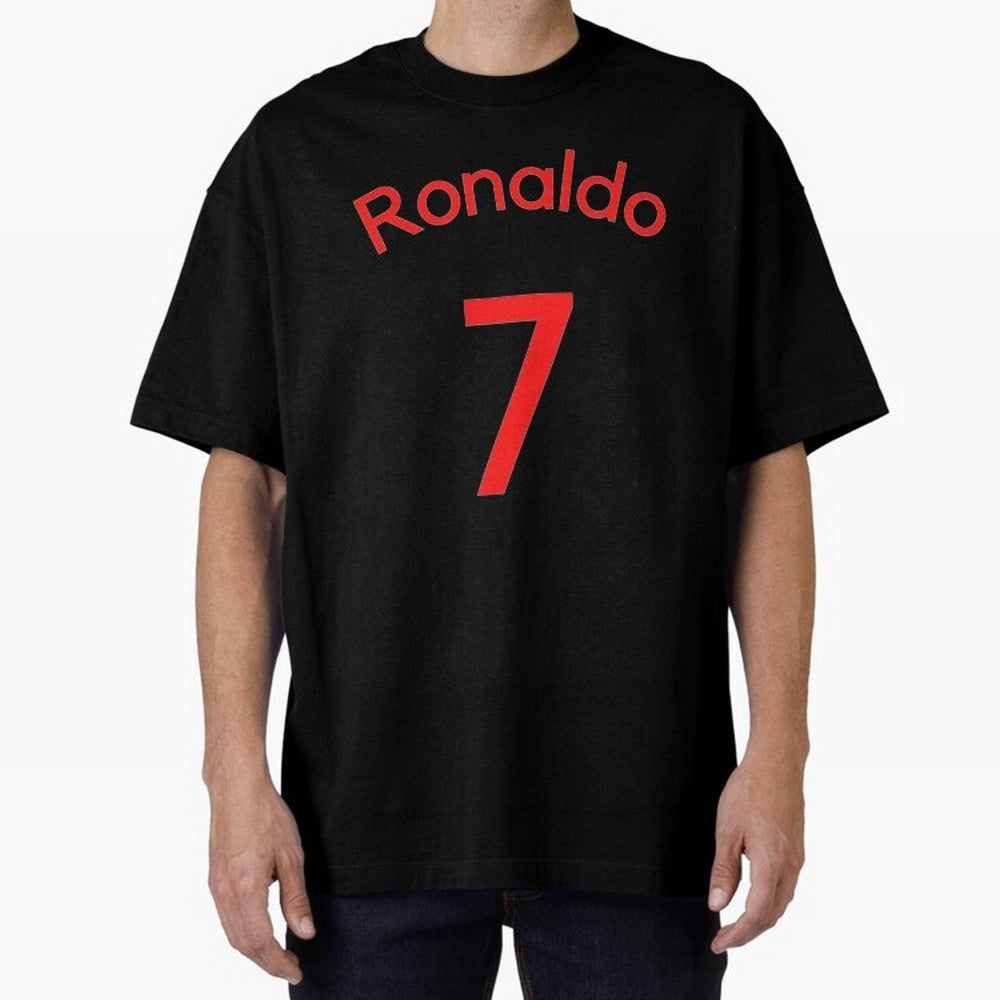 Copy of Ronaldo Manchester United Oversized T-Shirt Feel the Heartbeat of Global Football Passion for FIFA World Cup 2026 Group Stage, Made for CR7 and Messi, Netherlands, Championship Spirit, Famous Goals, Roaring Crowds and International Football