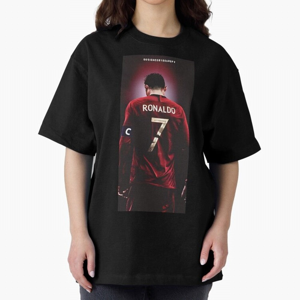 Cristiano Ronaldo Oversized T-Shirt Fuel Match Day Hype around FIFA World Cup 2026 Group Stage, Neymar, Haaland and Cristiano Ronaldo, Argentina, France and Brazil, Champion Mindset, Group Stage Buzz, Knockout Tension and Passionate Fan Culture;