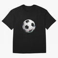 Kick Power Football Design | Classic Soccer Ball Sports Artwork Oversized T-Shirt Cheer for FIFA World Cup 2026 with CR7, England, France and Netherlands Energy, Stadium Chants, National Pride, Trophy Dreams and Unforgettable Football Memories;