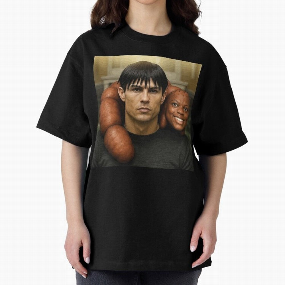 Ronaldo and Speed Oversized T-Shirt Bring Champion Energy into Global Football Passion for FIFA World Cup 2026 USA Canada Mexico, Made for Haaland and Mbappe, England, Stadium Memories, Football Loyalty, International Chants and Championship