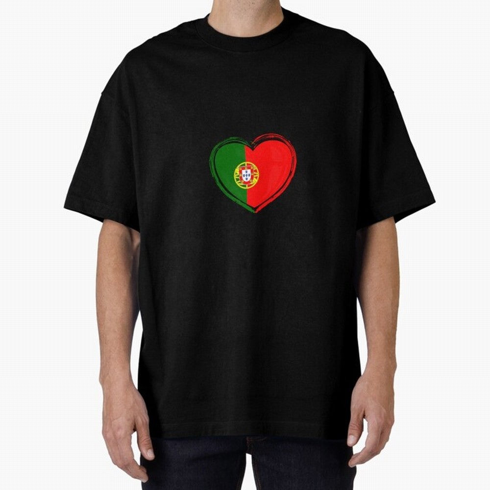 Portugal Oversized T-Shirt Make Your Look Match the FIFA World Cup 2026 USA Canada Mexico Journey through CR7 and Messi Highlights, Portugal, Spain and Germany Pride, Football Festival Excitement, Trophy Ambitions, Country Rivalries and Star Player