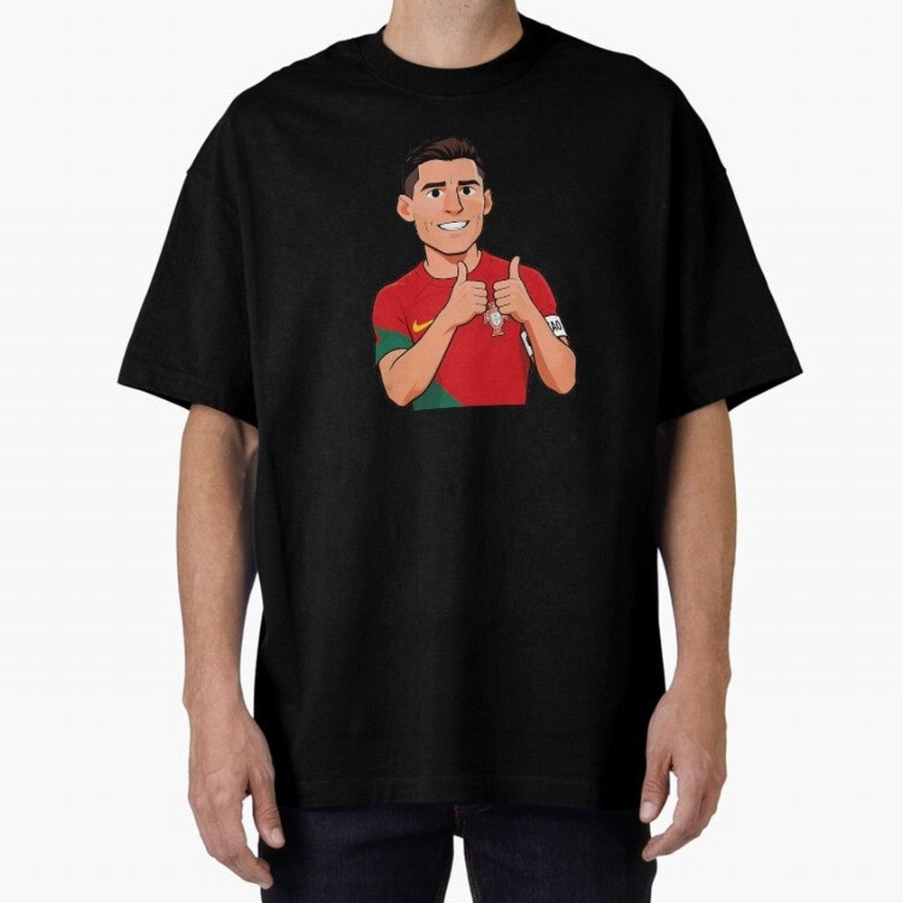 World CUP Cristiano Oversized T-Shirt Celebrate Fan Culture around FIFA World Cup 2026 Group Stage Built around Mbappe and Neymar, Argentina Energy, Stadium Memories, Football Loyalty, International Chants and Championship Tradition; Great for