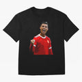Cristiano Ronaldo Oversized T-Shirt Bring Global Tournament Vibes to FIFA World Cup 2026 Featuring Cristiano Ronaldo, Argentina, France and Brazil Energy, Worldwide Fan Energy, Dramatic Goals, Stadium Lights and Championship Celebrations; Created