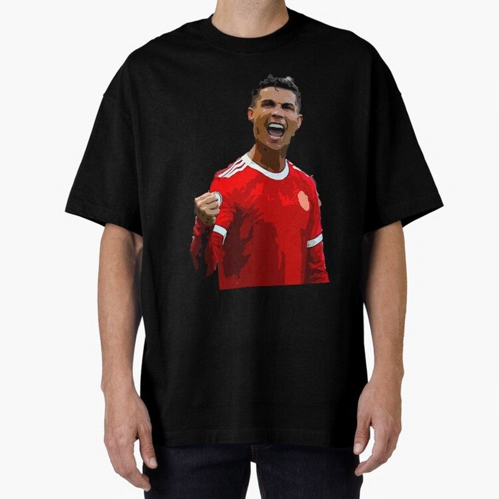 Cristiano Ronaldo Oversized T-Shirt Bring Global Tournament Vibes to FIFA World Cup 2026 Featuring Cristiano Ronaldo, Argentina, France and Brazil Energy, Worldwide Fan Energy, Dramatic Goals, Stadium Lights and Championship Celebrations; Created