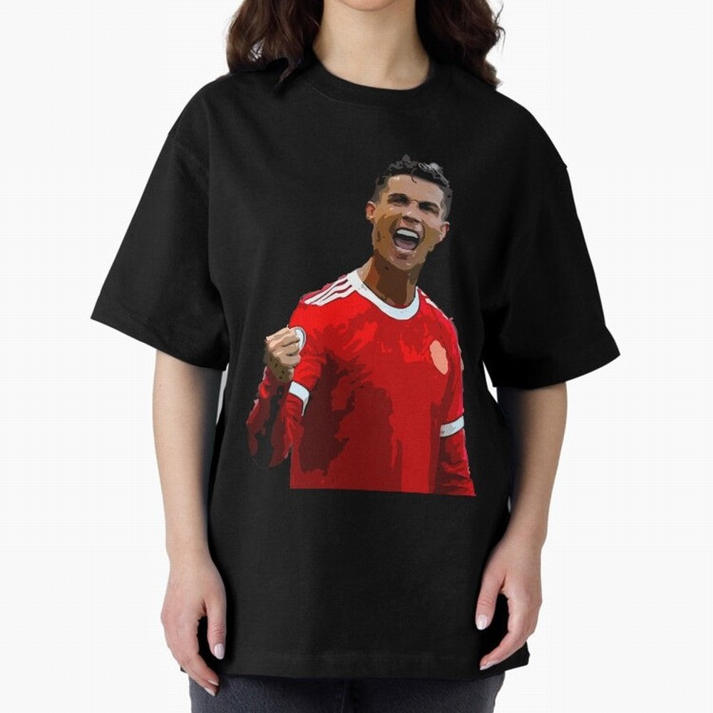 Cristiano Ronaldo Oversized T-Shirt Bring Global Tournament Vibes to FIFA World Cup 2026 Featuring Cristiano Ronaldo, Argentina, France and Brazil Energy, Worldwide Fan Energy, Dramatic Goals, Stadium Lights and Championship Celebrations; Created