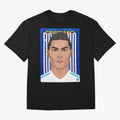 Cristiano Ronaldo (RM) | The Commander Oversized T-Shirt Stand with Global Football Passion for FIFA World Cup 2026 USA Canada Mexico, Capturing Messi, Spain and Netherlands, Soccer Culture, Superstar Moments, National Team Dreams and Competitive