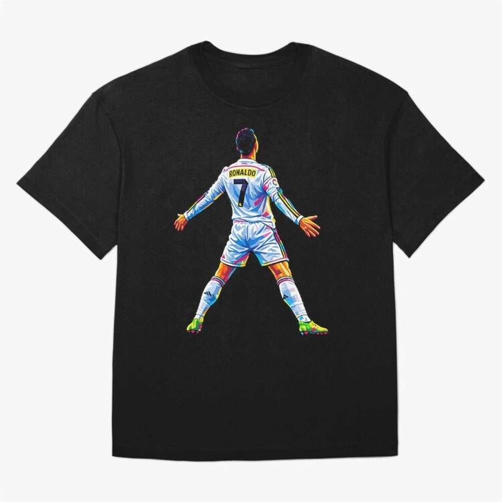 The GOAT Ronaldo Oversized T-Shirt Celebrate Unforgettable Nights in Global Football Passion for FIFA World Cup 2026, Capturing Neymar, Haaland and Cristiano Ronaldo, Spain and Netherlands, Football Festival Excitement, Trophy Ambitions, Country