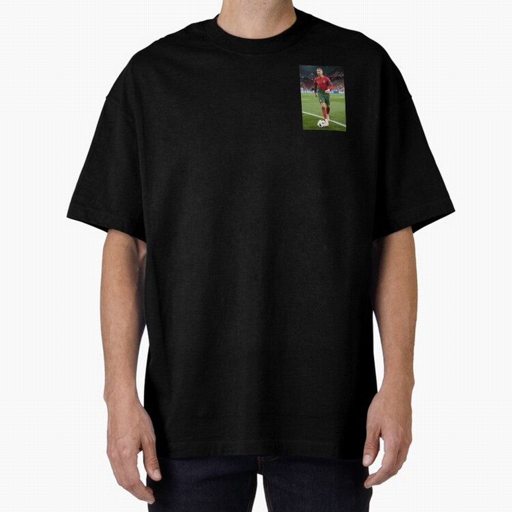 CR7 Oversized T-Shirt Share the Excitement of Global Football Passion for FIFA World Cup 2026, Celebrating Mbappe, Brazil, Portugal and Argentina, Soccer Culture, Superstar Moments, National Team Dreams and Competitive Fire; Made for Die Hard