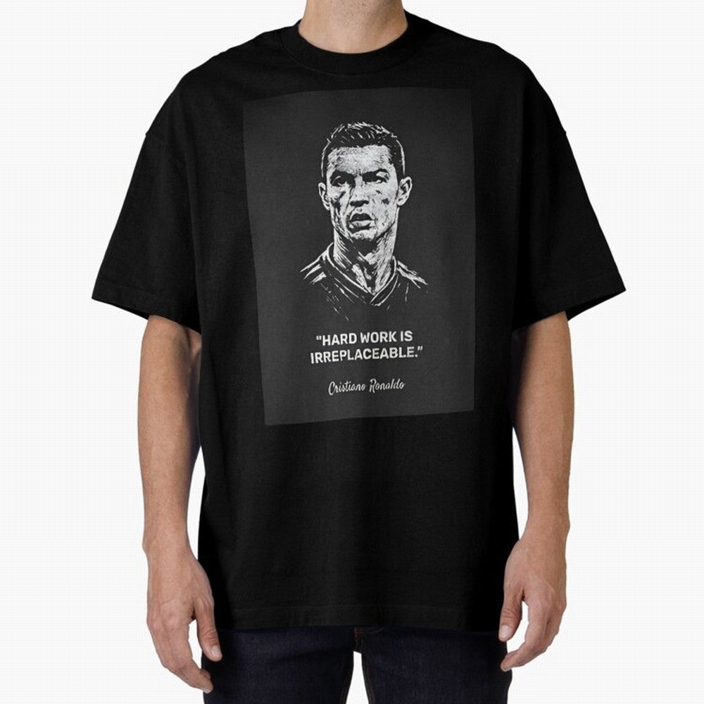 Cristiano Ronaldo Oversized T-Shirt Honor Champions and Dreams in FIFA World Cup 2026 USA Canada Mexico Capturing Cristiano Ronaldo, Brazil Energy, Classic Soccer Heritage, Championship Pressure, Fan Loyalty and International Pride; Perfect for
