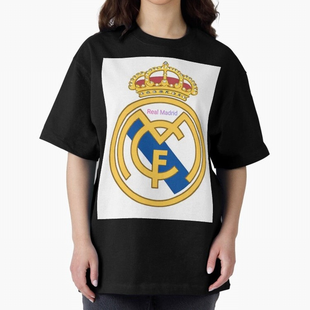 Real Madrid Gold Oversized T-Shirt Stand Out with Spirit from FIFA World Cup 2026 Group Stage with Neymar, England and Germany Energy, Retro Football Energy, Iconic Rivalries, Trophy Chase Drama and Stadium Atmosphere; Built for Supporters Chasing