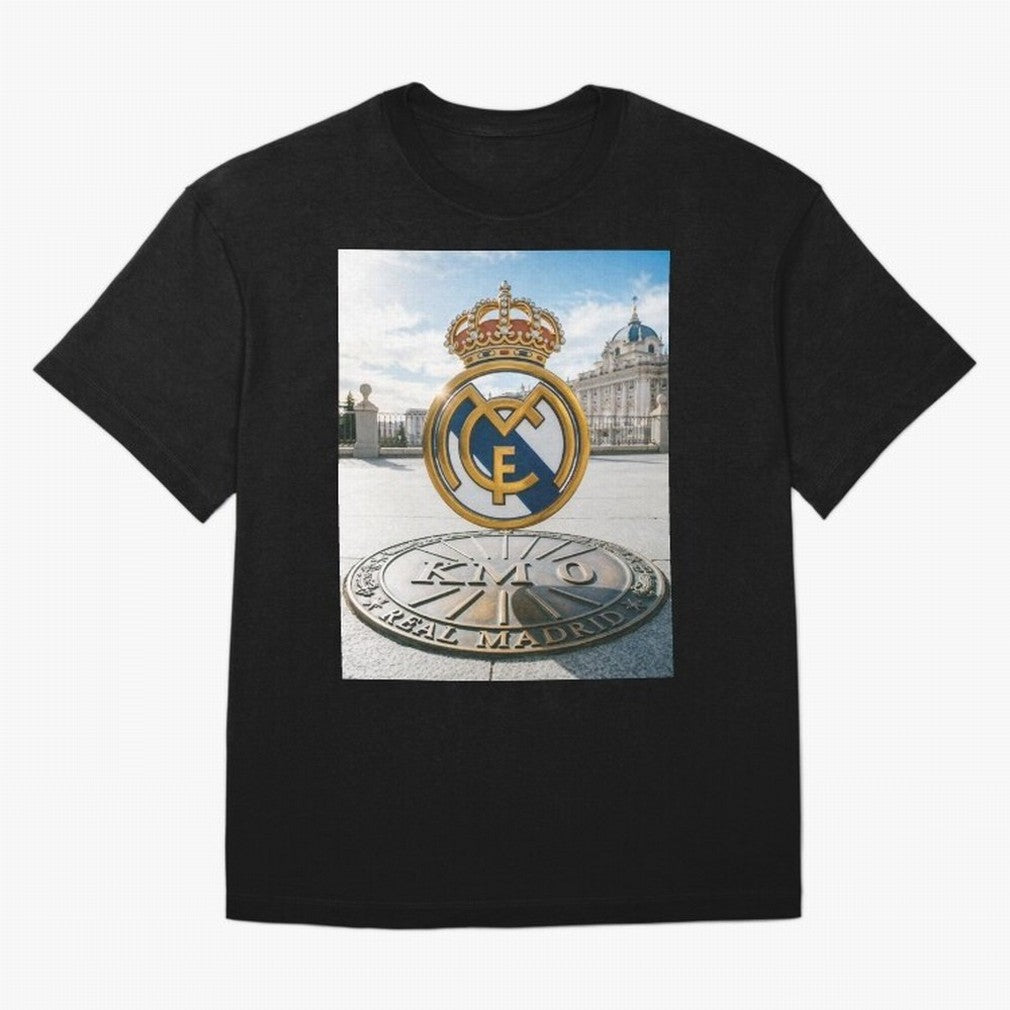 Madrid Futbol km0 Oversized T-Shirt Elevate FIFA World Cup 2026 Spirit, Connected to Germany, Messi and Cristiano Ronaldo, Worldwide Fan Energy, Dramatic Goals, Stadium Lights and Championship Celebrations; Great for Watch Parties, Sports Bars,