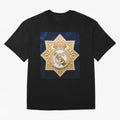 Escudo del Realma Oversized T-Shirt Join the Global Buzz around FIFA World Cup 2026 USA Canada Mexico for Fans of Cristiano Ronaldo, Haaland and CR7 and Germany, Bringing Football Festival Excitement, Trophy Ambitions, Country Rivalries and Star