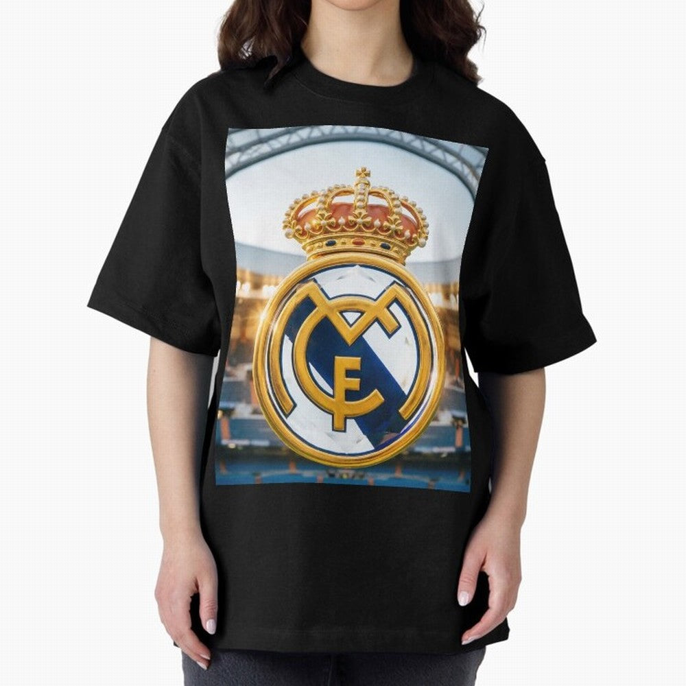 Realeza Madridista Oversized T-Shirt Bring FIFA World Cup 2026 Group Stage Made for Cristiano Ronaldo, England and Germany Energy, Football Passion, Legendary Performances, Festival Vibes and Supporter Community; Built for Supporters Chasing Trophy