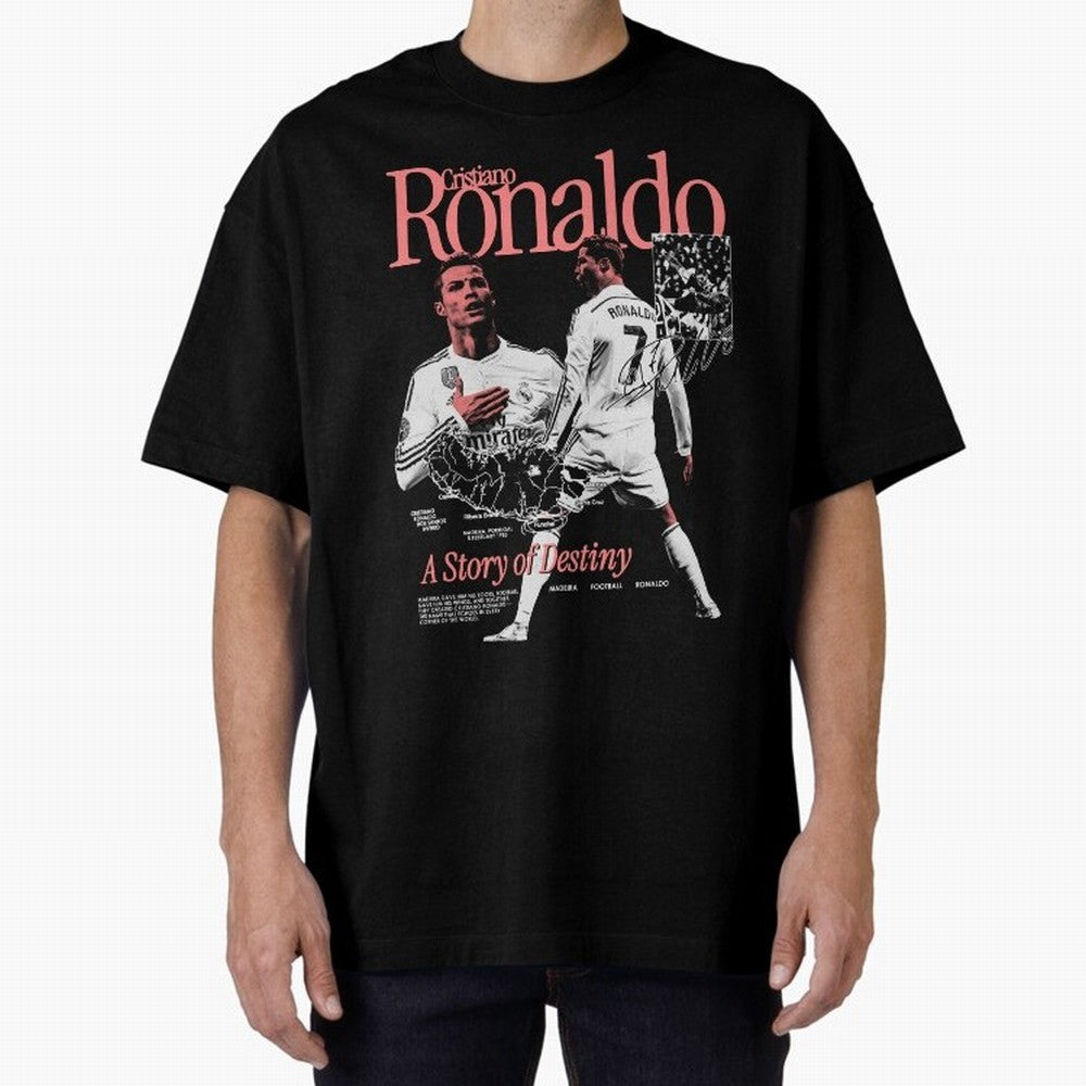 CR7 Cristiano Oversized T-Shirt Join FIFA World Cup 2026 Built around CR7, Argentina and Brazil Energy, Champion Mindset, Group Stage Buzz, Knockout Tension and Passionate Fan Culture; Great for Supporters Who Love Legendary Players, National