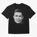 Cristiano Ronaldo Signed Oversized T-Shirt Join the Countdown to FIFA World Cup 2026 Group Stage Spirit, Connected to France and Portugal, Haaland and Mbappe, Soccer Culture, Superstar Moments, National Team Dreams and Competitive Fire; Made for