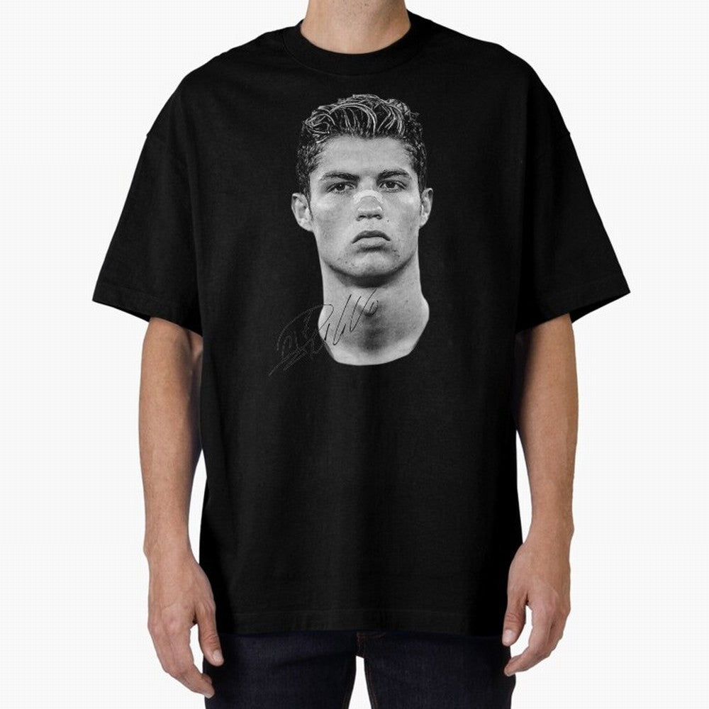 Cr7 - Streetwear Clothing Oversized T-Shirt Remember Iconic Moments from the FIFA World Cup 2026 Group Stage Journey through Cristiano Ronaldo, Haaland and CR7 Highlights, Brazil Pride, Classic Soccer Heritage, Championship Pressure, Fan Loyalty