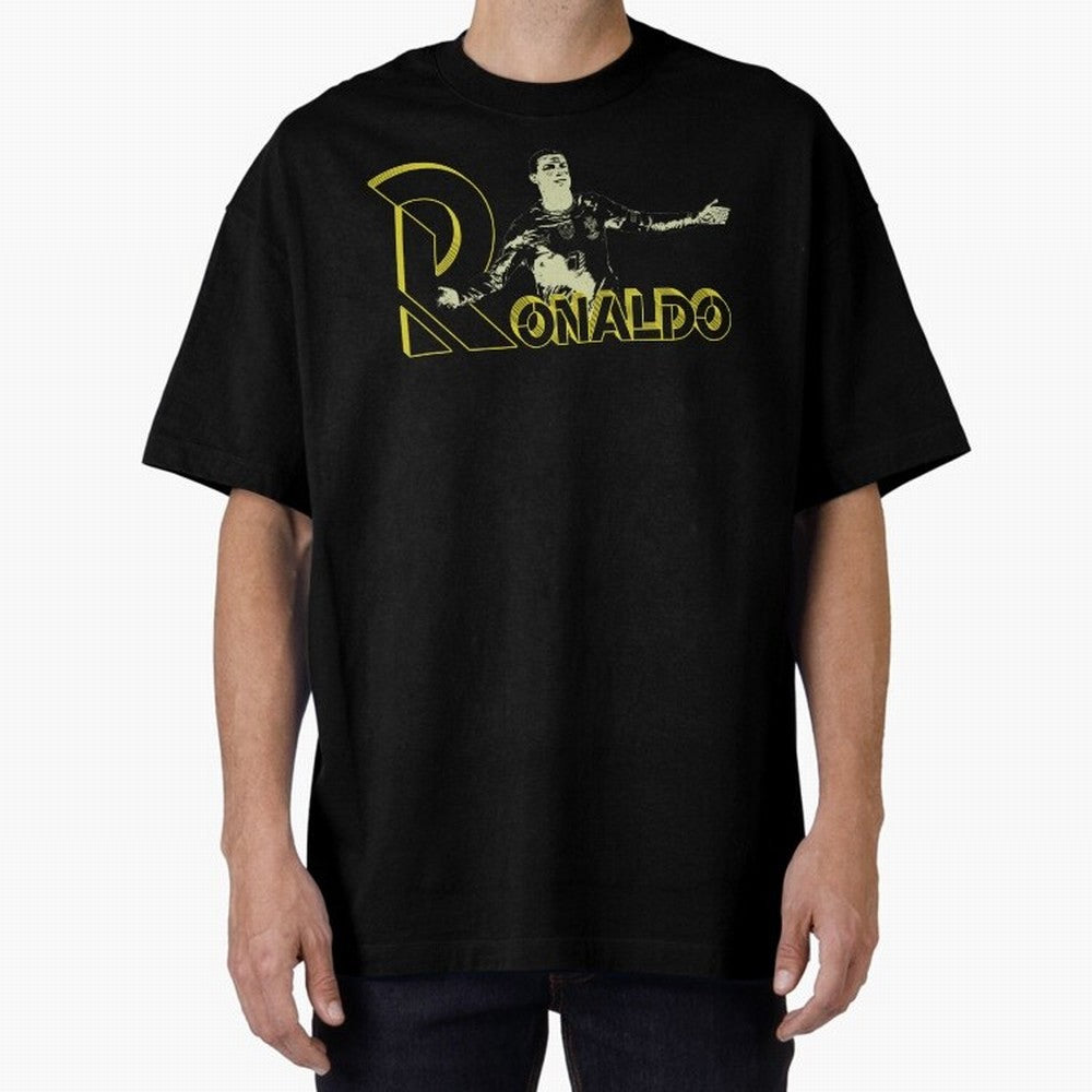 CR7 - ronaldo Oversized T-Shirt Represent Fans Who Live for the FIFA World Cup 2026 USA Canada Mexico Journey through Messi, CR7 and Mbappe Highlights, Portugal, Spain and Germany Pride, Retro Football Energy, Iconic Rivalries, Trophy Chase Drama