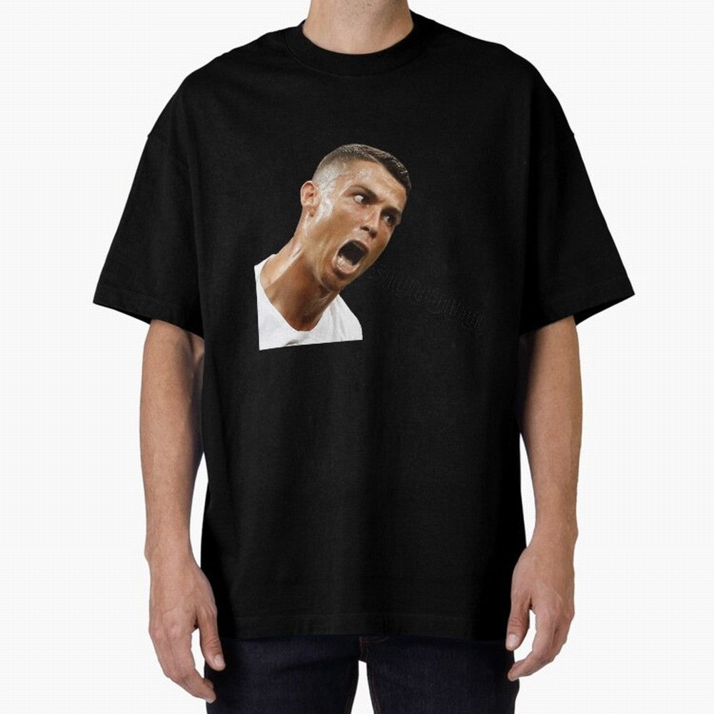 Cristiano Ronaldo Siuuu Oversized T-Shirt Carry the Colors and Pride of FIFA World Cup 2026 USA Canada Mexico Spirit, Featuring Argentina and Brazil, Mbappe and Neymar, Classic Soccer Heritage, Championship Pressure, Fan Loyalty and International