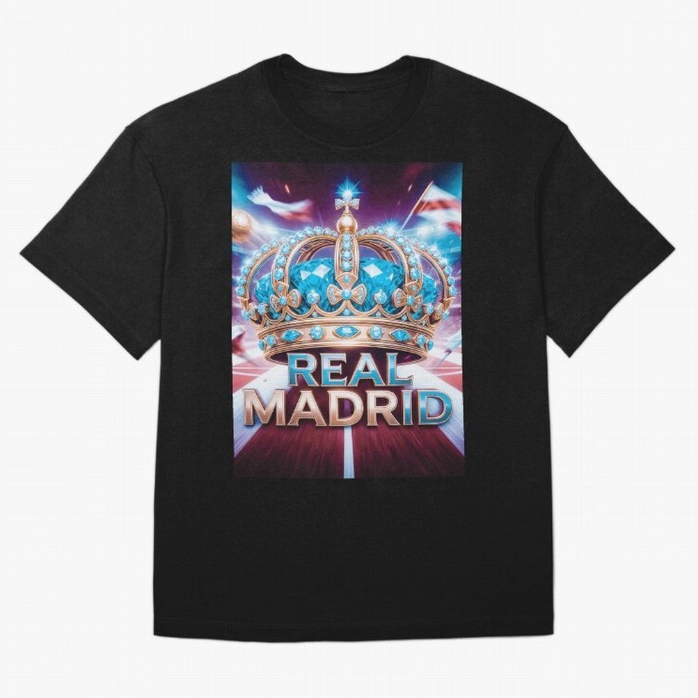 Real Madrid Oversized T-Shirt Wear the Spirit of FIFA World Cup 2026 USA Canada Mexico Filled with Mbappe and Neymar, Argentina, France and Brazil Energy, Stadium Chants, National Pride, Trophy Dreams and Unforgettable Football Memories; Great for